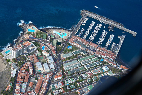 Helicopter tours- Tenerife